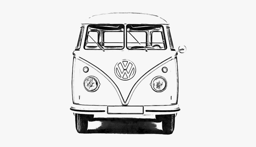 Van Group Type Car Volkswagen Free Photo Png Clipart - Volkswagen Van Front View, Transparent Png, Free Download