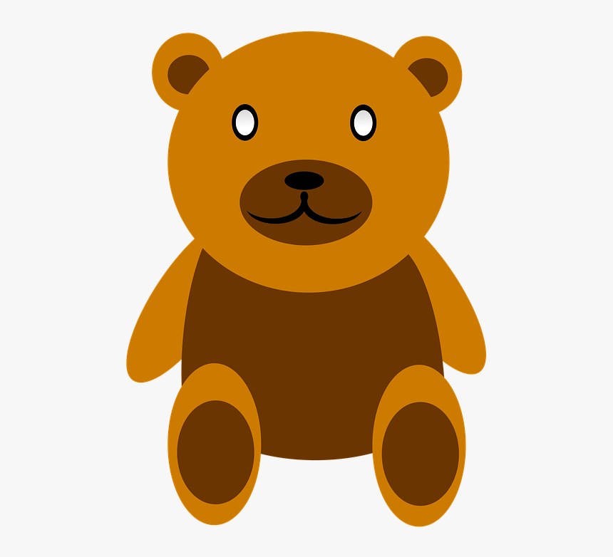 Teddy Bear Vector Png Urso Vetor Png - Vector Graphics, Transparent Png, Free Download