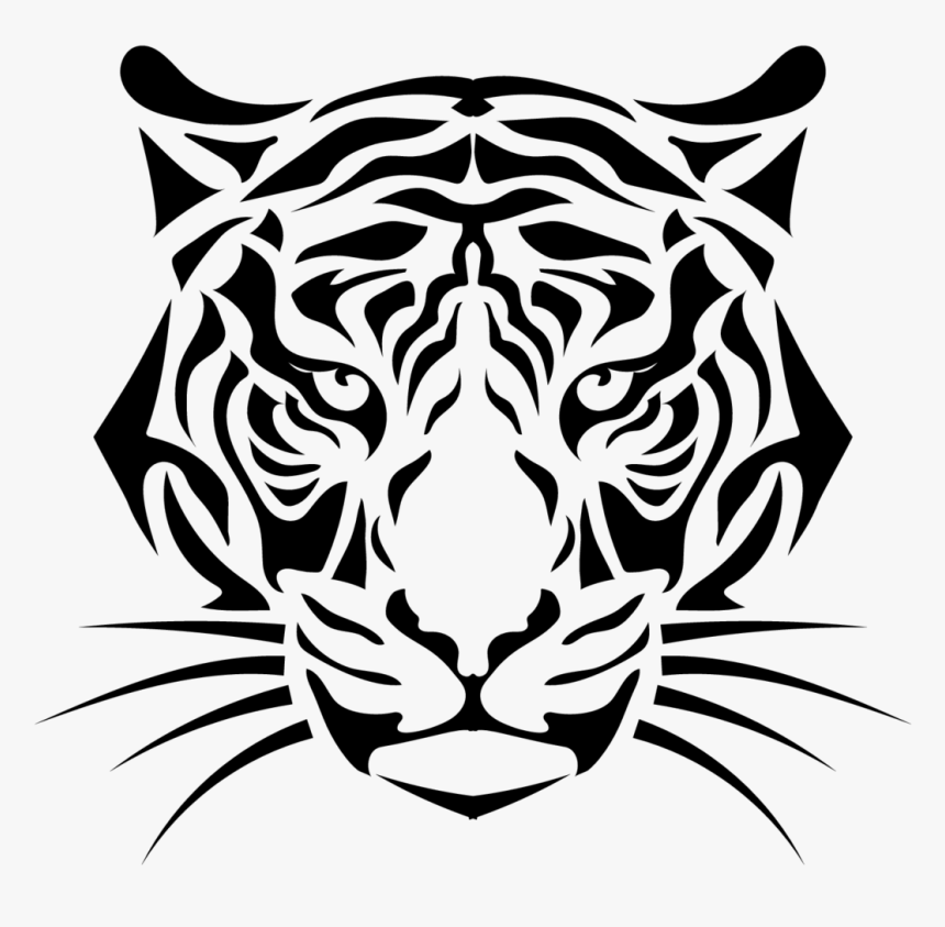 Transparent Cheetah Face Png - Clipart Royal Bengal Tiger Face, Png Download, Free Download