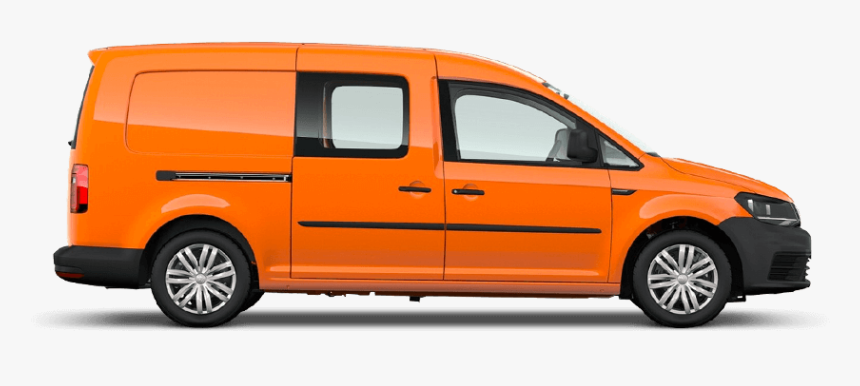 Bright Orange - Vw Caddy Kombi, HD Png Download, Free Download