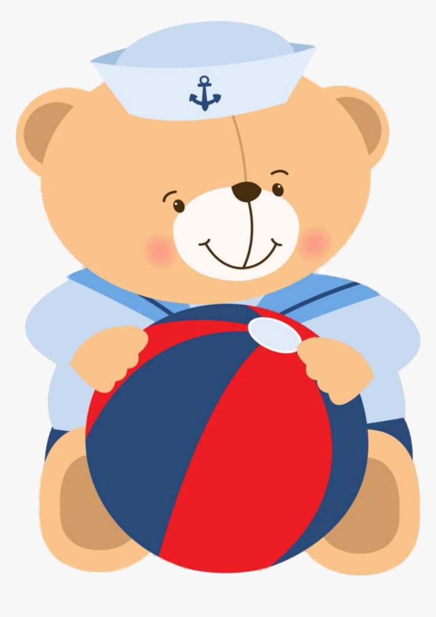 Ursinho Marinheiro Arquivo Png Clipart - Baby Sailor Png, Transparent Png, Free Download