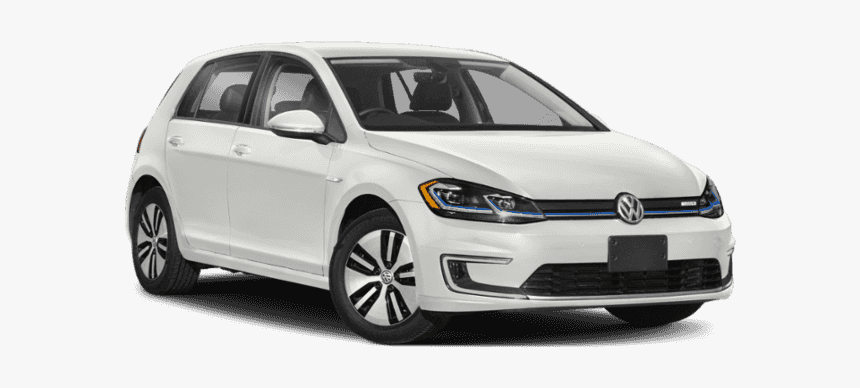 New 2019 Volkswagen E-golf Sel Premium - Mazda 3 Sedan White, HD Png Download, Free Download
