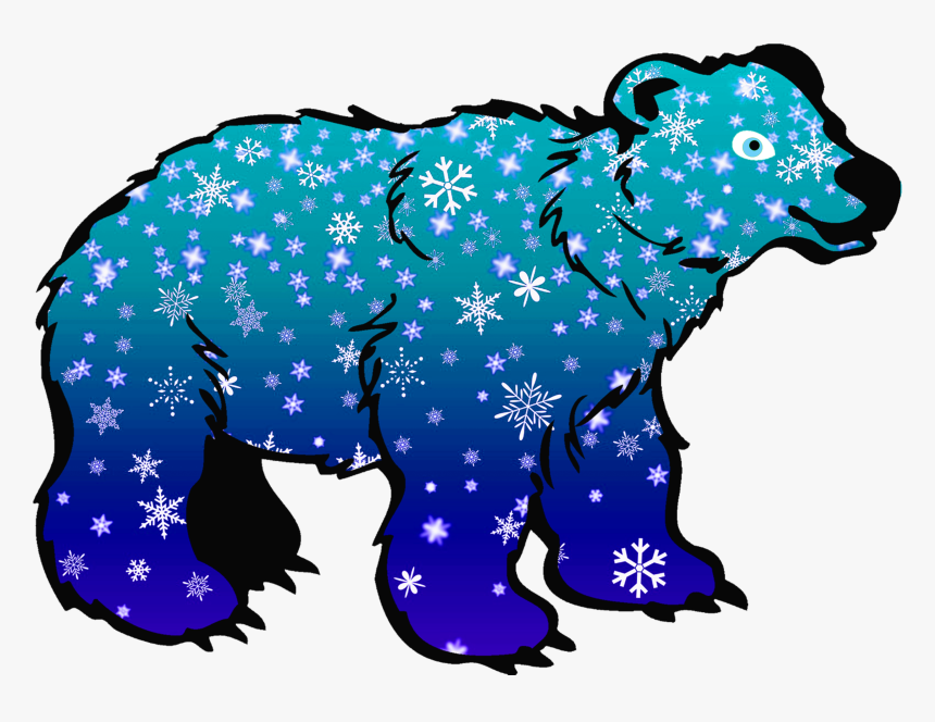 Polar Bear Polar Bear Animal 1010286 Bl Isbjrn - Blå Isbjørn, HD Png Download, Free Download