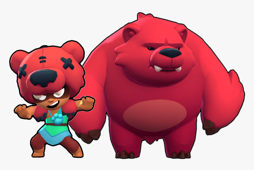 Wiki Informações Skins E Ataques Brawl Stars Nita Bear Hd Png