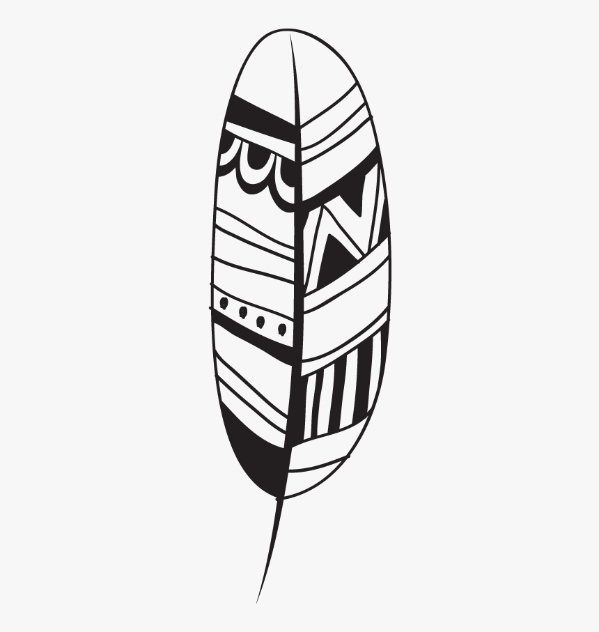 Tribal Feather - Tribal Feather Png, Transparent Png, Free Download