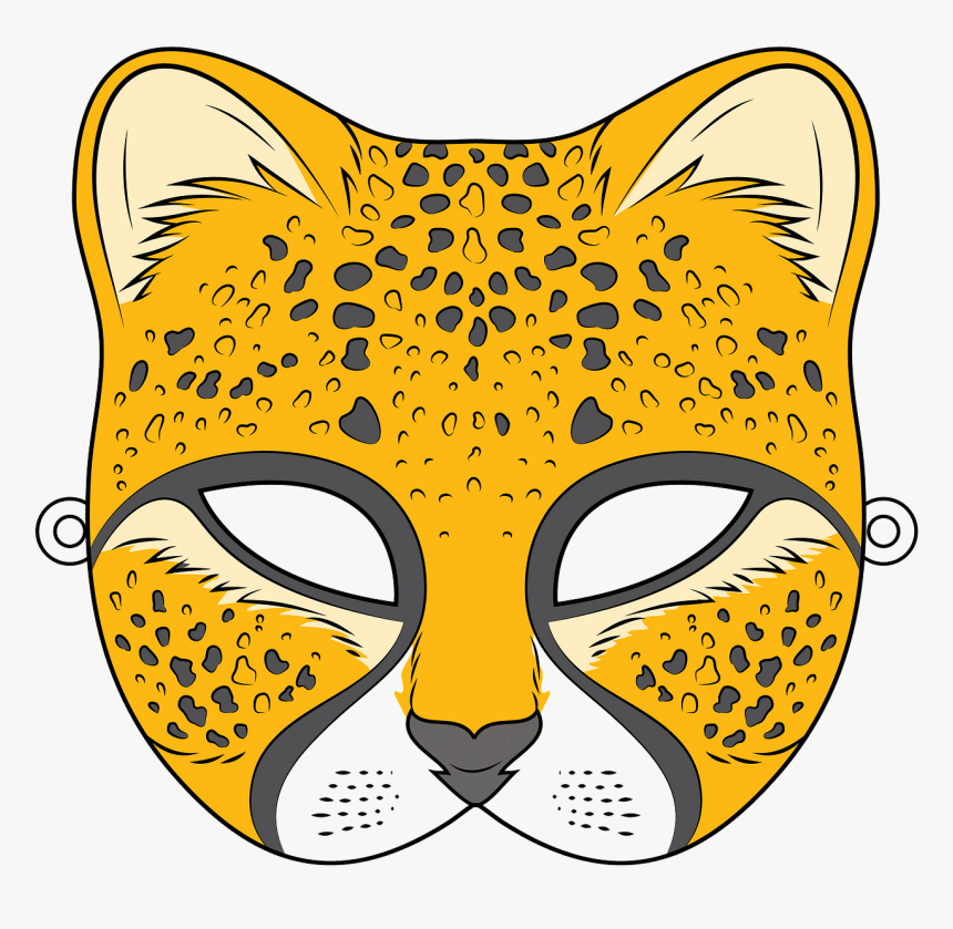 Cheetah Face Clipart, HD Png Download, Free Download