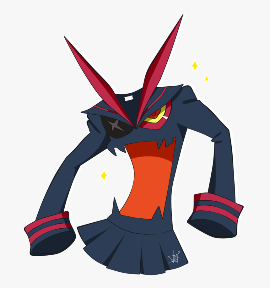 Senketsu Is The Sentient Clothing Worn By Ryuko Matoi - Senketsu Png, Transparent Png, Free Download