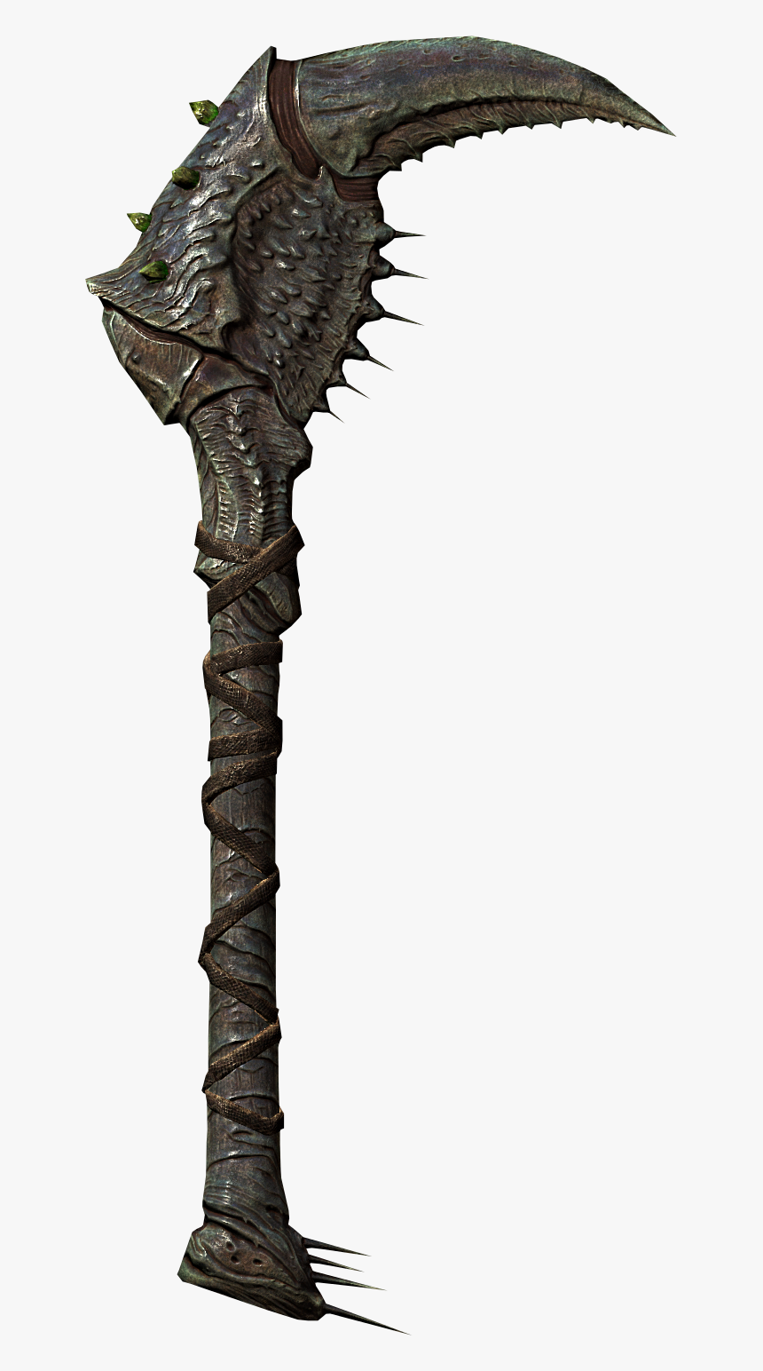 Skyrim Falmer War Axe, HD Png Download, Free Download