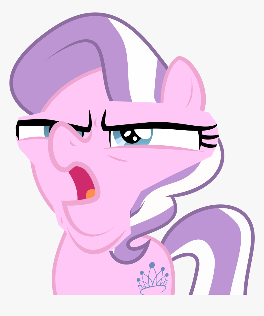 Wtf Face Png - Diamond Tiara That's A Weird Question, Transparent Png, Free Download