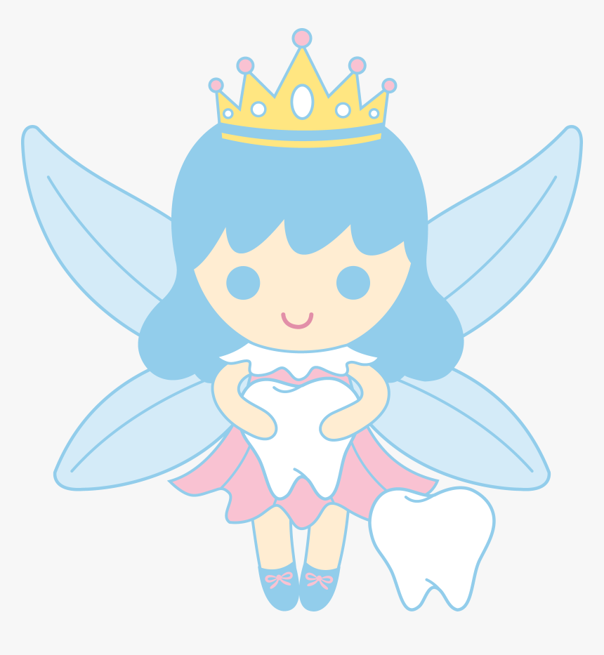 Cute Tooth Collecting - Tooth Fairy Clipart Png, Transparent Png, Free Download