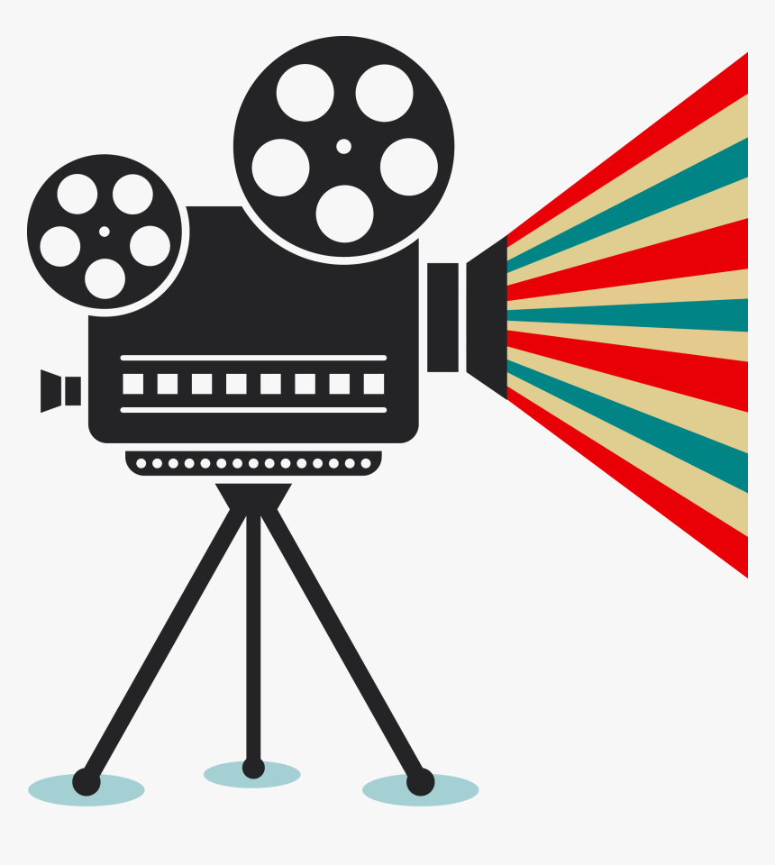 movie filming clipart