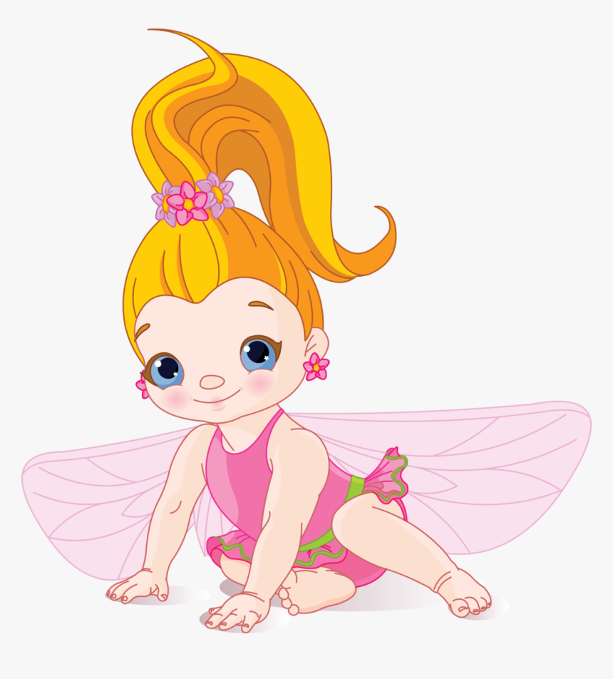 Cute Baby Fairy Clipart, HD Png Download, Free Download