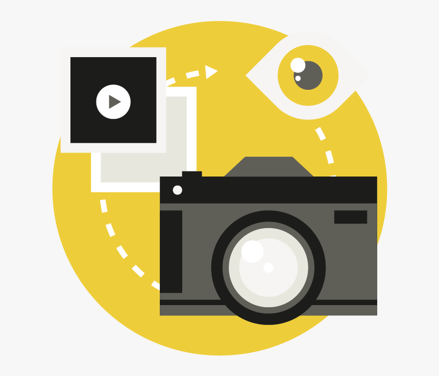 Camera Graphic With Editing Related Graphics - Related To Editing, HD Png Download, Free Download