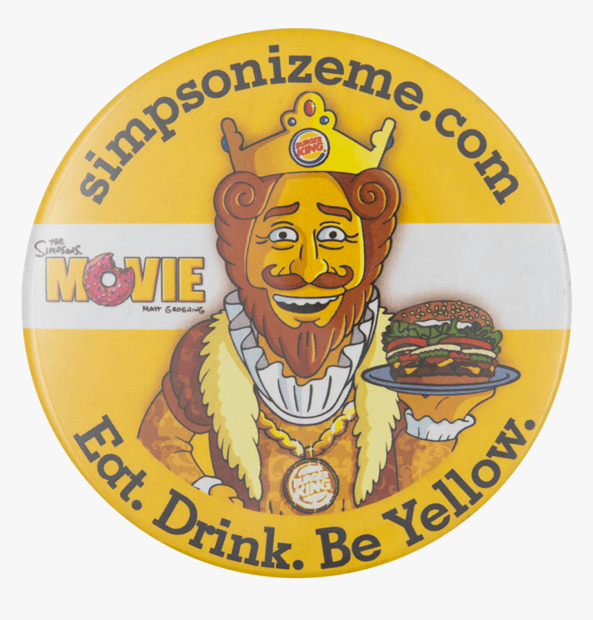 Transparent Burger King Mascot Png - Simpsons Movie, Png Download, Free Download