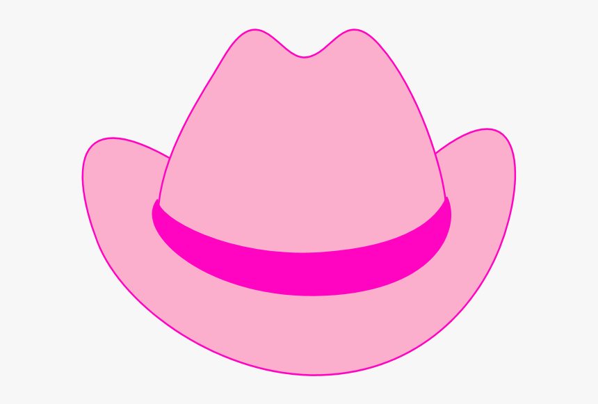 Cowboy Hat Clipart - Pink Cowboy Hat Clipart, HD Png Download, Free Download