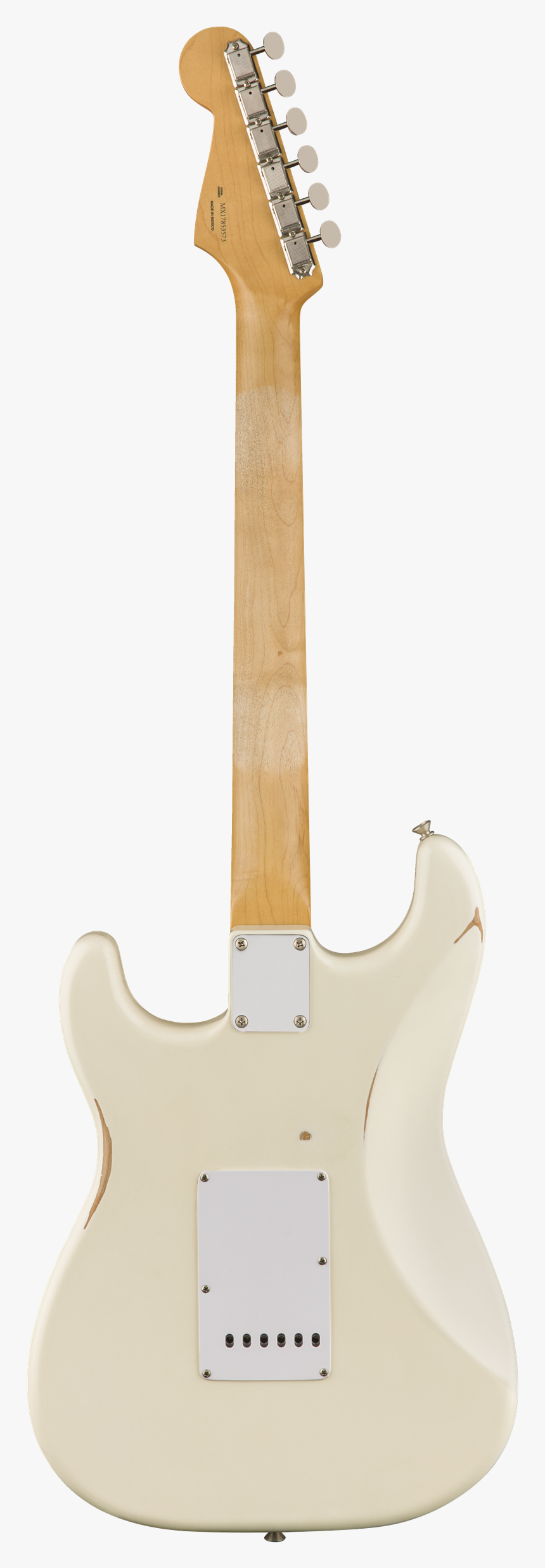 Fender Road Worn 60s Strat Oly White Back, HD Png Download, Free Download