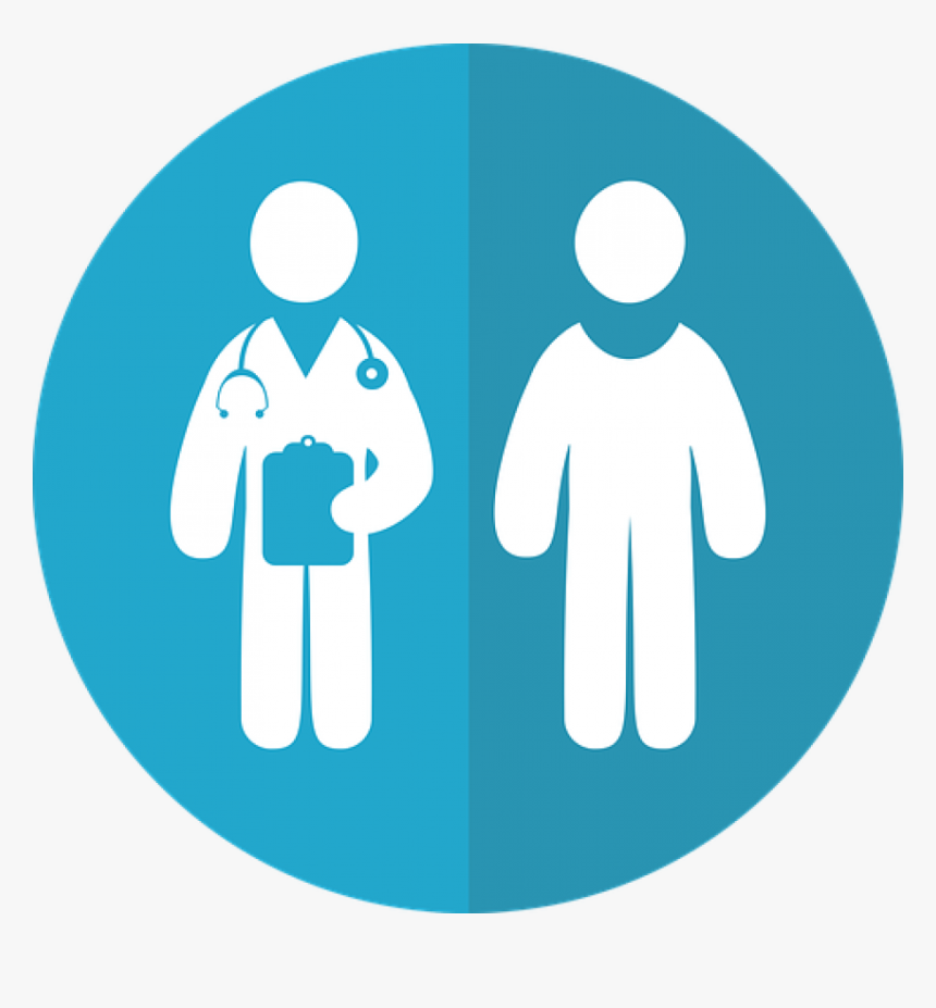 Patient And Doctor Icon, HD Png Download, Free Download