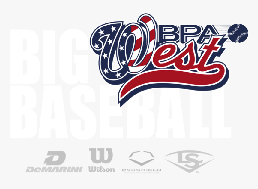 Baseball Stripes Png - Big West Bpa Baseball, Transparent Png, Free Download