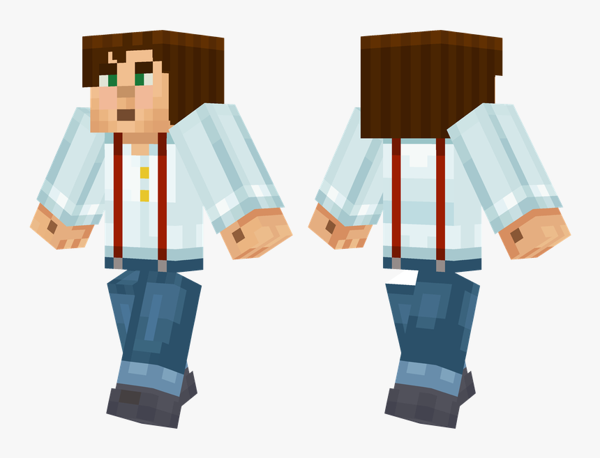 Skins De Minecraft Story Mode Jesse, HD Png Download, Free Download