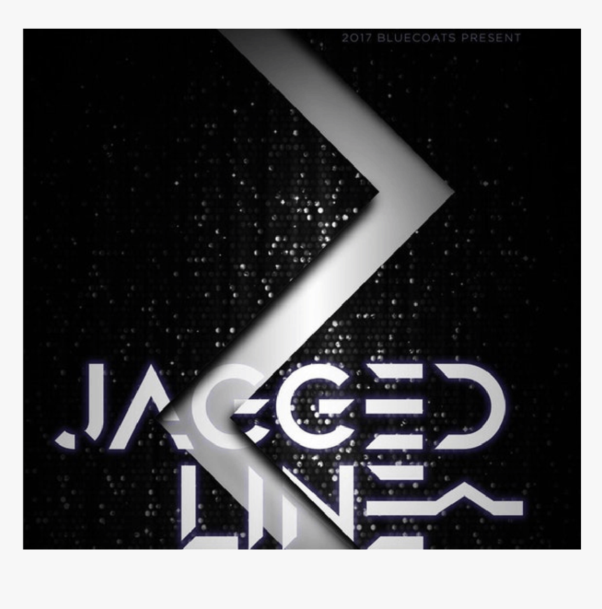 Bluecoats 2017 Jagged Line, HD Png Download, Free Download