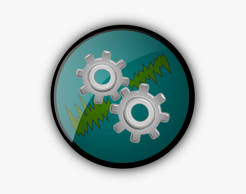 Gear Logo W Jagged Lines Svg Clip Arts - Castel Del Monte, HD Png Download, Free Download