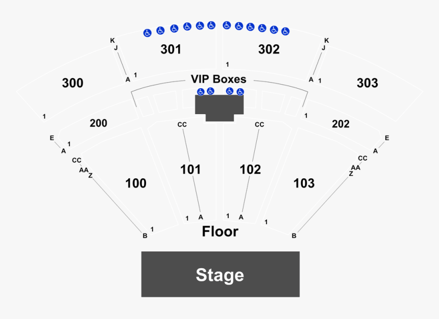 Transparent Jagged Edge Png - Pavilion At Toyota Music Factory Irving Texas Seating, Png Download, Free Download