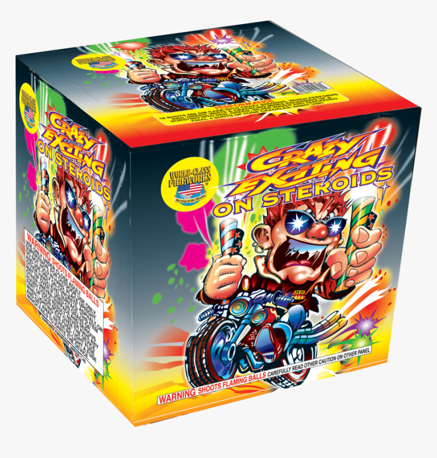 Crazy Exciting Jakes Fireworks, HD Png Download, Free Download