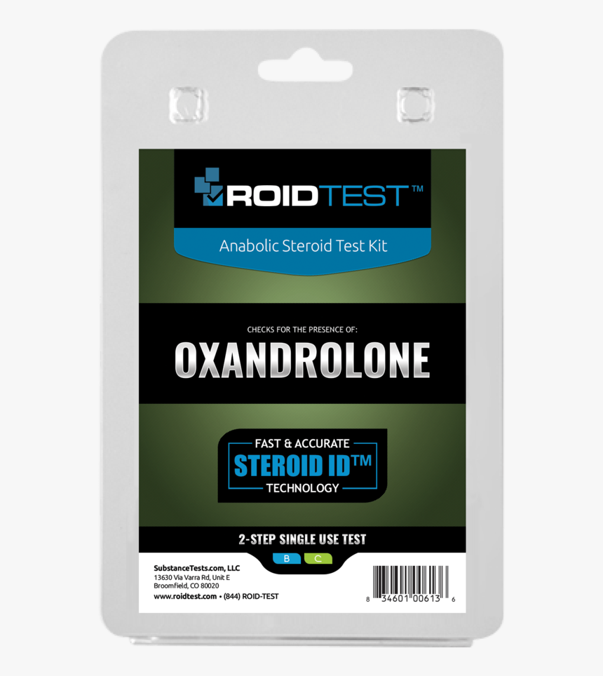 Oxandrolone 2-step Test - Oral Turinabol, HD Png Download, Free Download