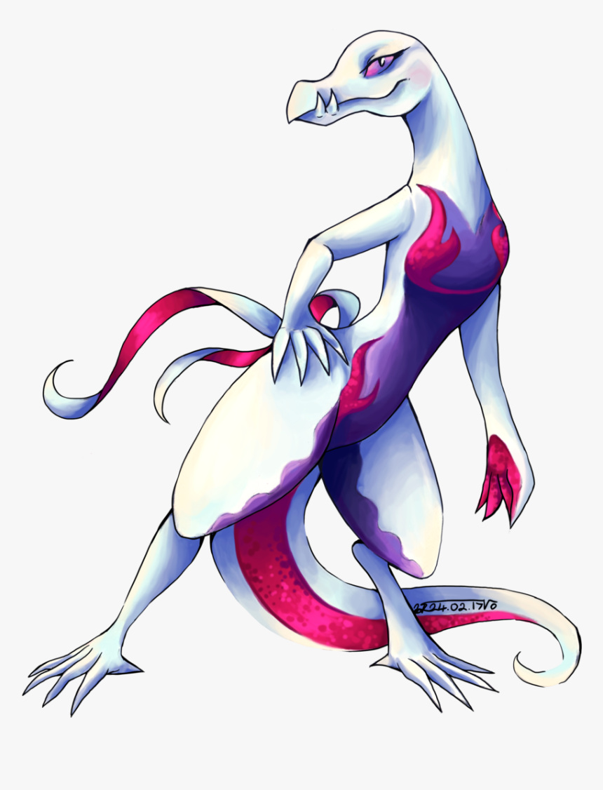 View Img 7471 , - Pokemon Shiny Salazzle Fanart, HD Png Download, Free Download