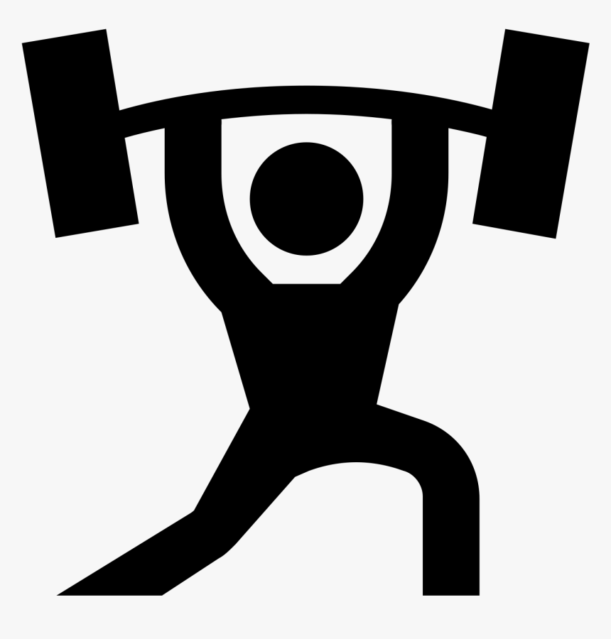 Pictures Of Weightlifting Icon - Transparent Background Fitness Icon, HD Png Download, Free Download