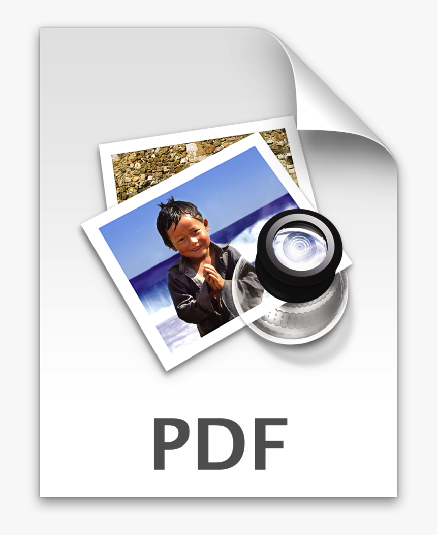Pdf Icon - Pdf File Icon Mac, HD Png Download - kindpng