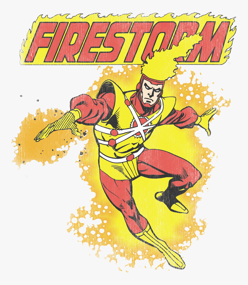 Dc Comics Firestorm Juniors Tank Png Download Firestorm Dc Comics Transparent Png Kindpng