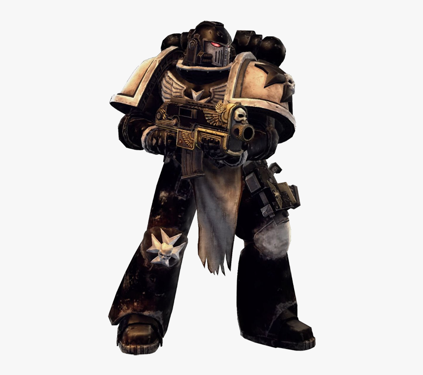 Black Templars Png - Warhammer 40k Space Marine Black Templar, Transparent Png, Free Download