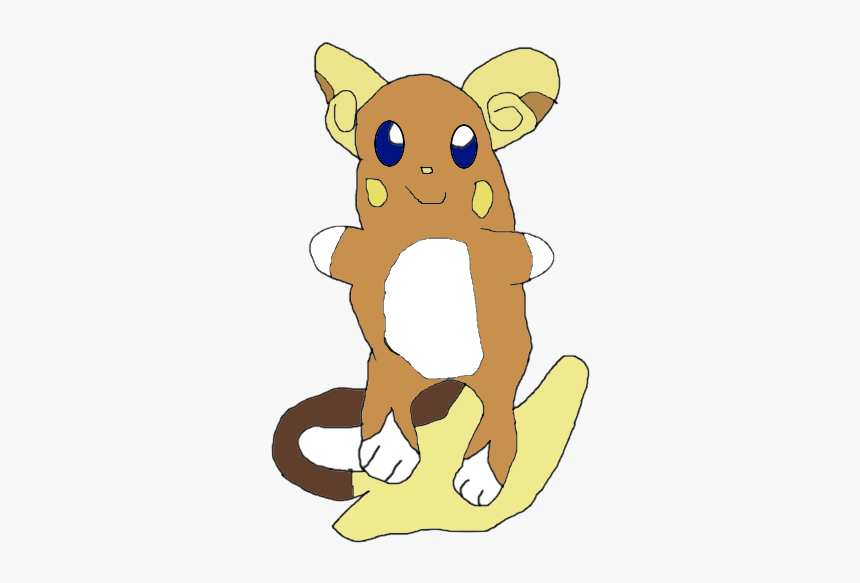 Raichu Alola - Cartoon, HD Png Download, Free Download