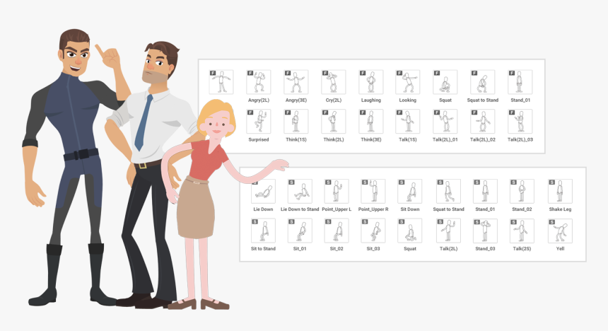 2d Character Ctreation - 2d Character Creator Software, HD Png Download, Free Download