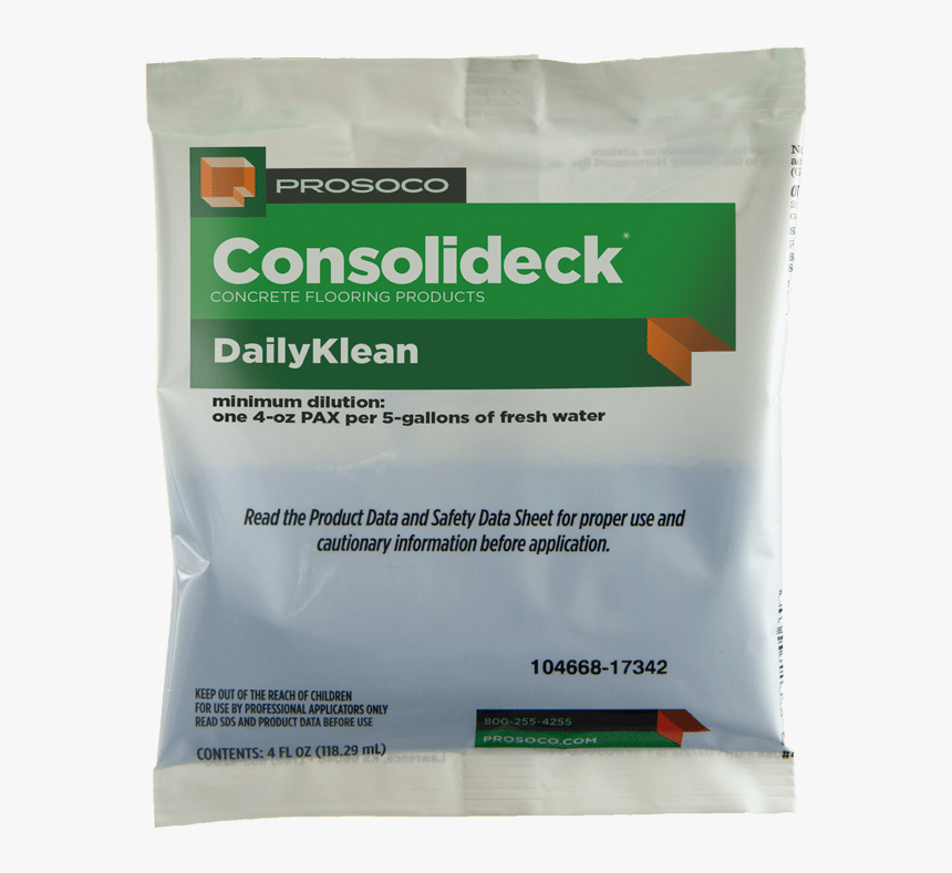 Concrete Floor Detergent - Consolideck, HD Png Download, Free Download