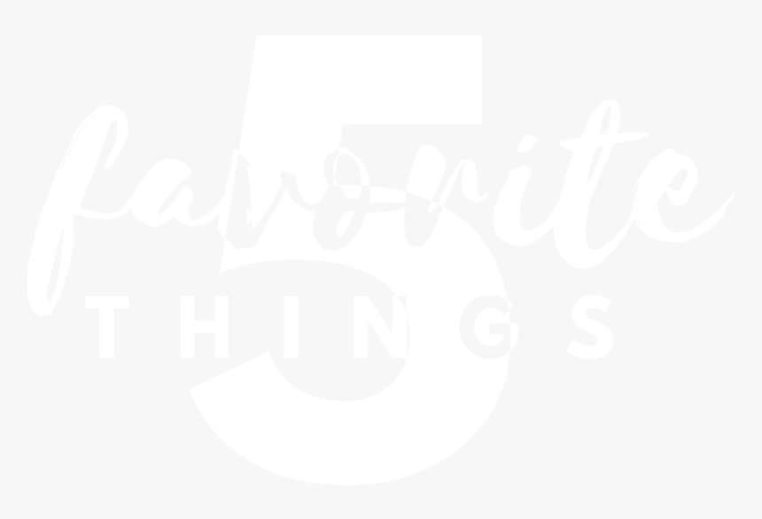 Five Favorite Things - Calligraphy, HD Png Download, Free Download