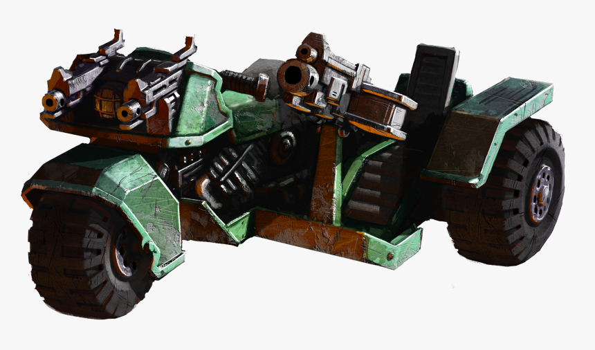 Astartes Attack Bike Final - Space Marine Attack Bike, HD Png Download, Free Download