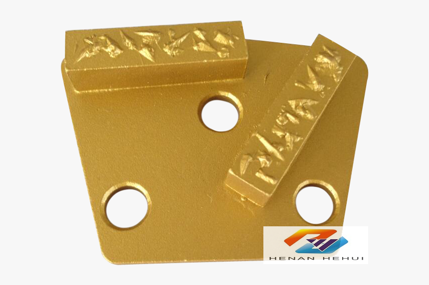 Concrete Floor Preparation Plates Pcd Trapzo - Gold, HD Png Download, Free Download