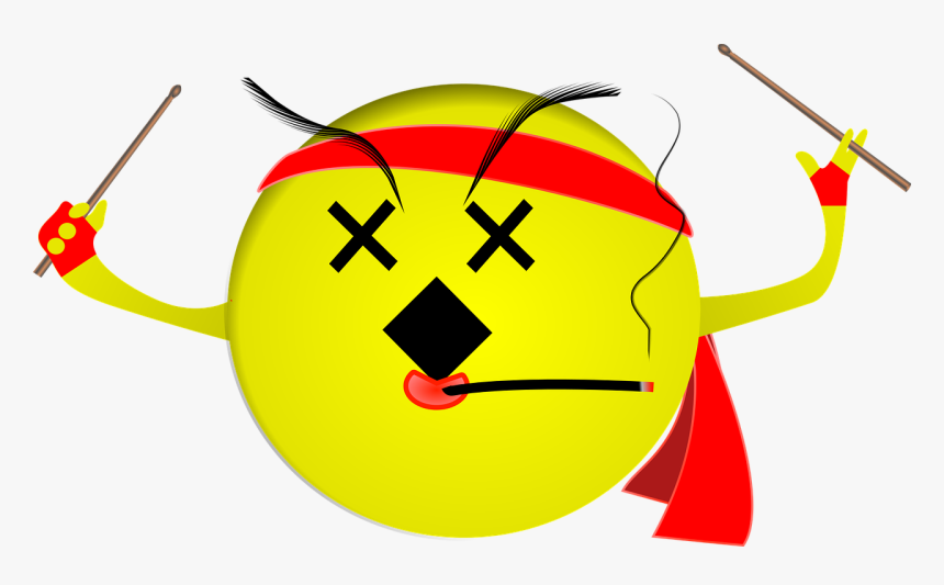 Drummer Smiley, HD Png Download, Free Download