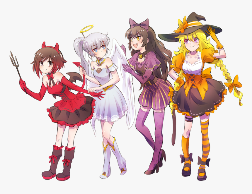 Rwby Halloween Fanart, HD Png Download, Free Download