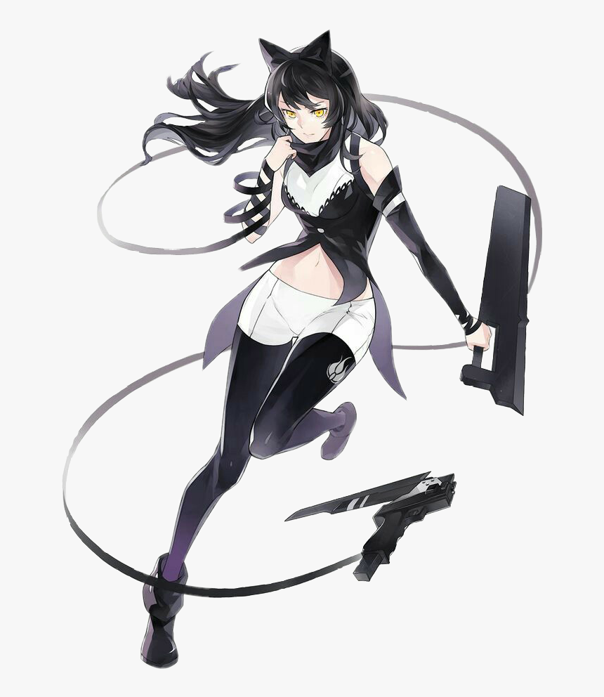 #rwby #blakebelladonna #rwby Blake #blake #teamrwby - Blake Belladonna Render, HD Png Download, Free Download