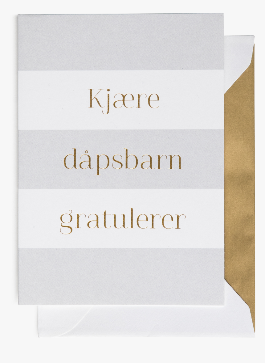 Kjære Dåpsbarn Gratulerer, HD Png Download, Free Download