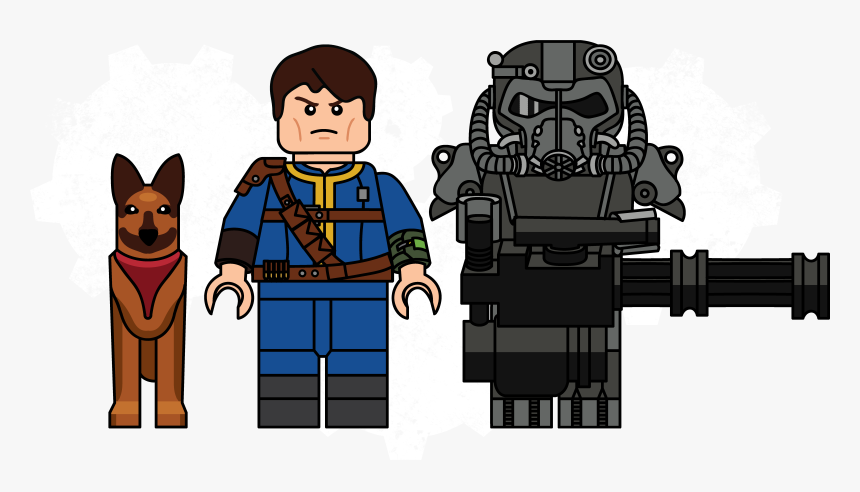 Fallout Cartoon Power Armor, HD Png Download, Free Download