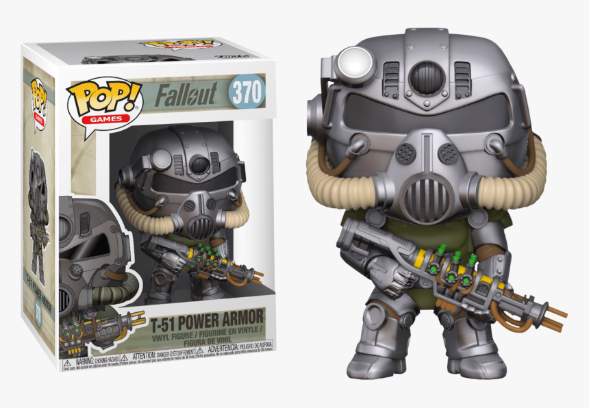 T-51 Power Armor Pop Vinyl Figure - Funko Pop Fallout T 51 Power Armor, HD Png Download, Free Download