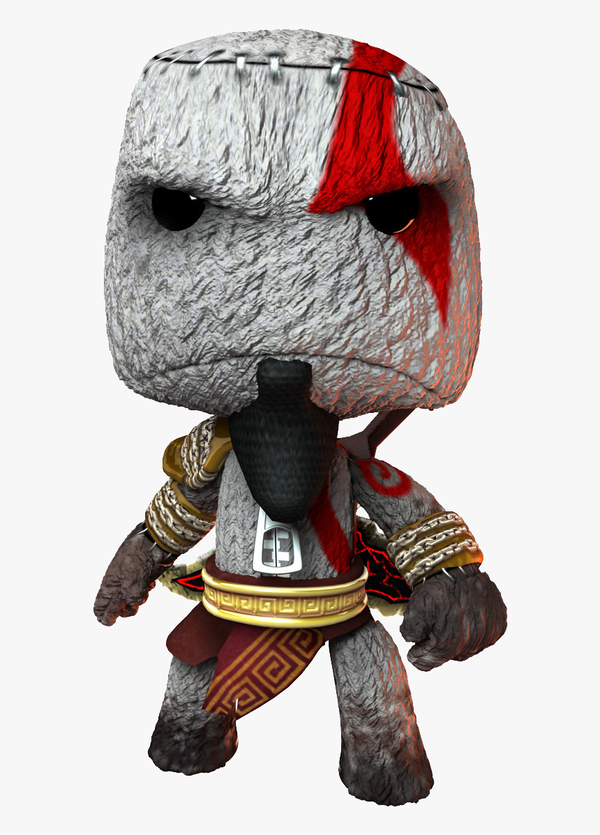 Kratos Transparent Lbp - Little Big Planet Costume Kratos, HD Png Download, Free Download