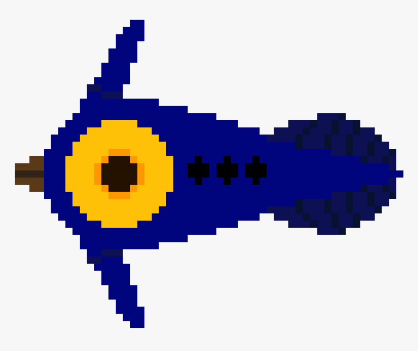 Peeper From Subnautica - Easy Pixel Art Rainbow, HD Png Download, Free Download