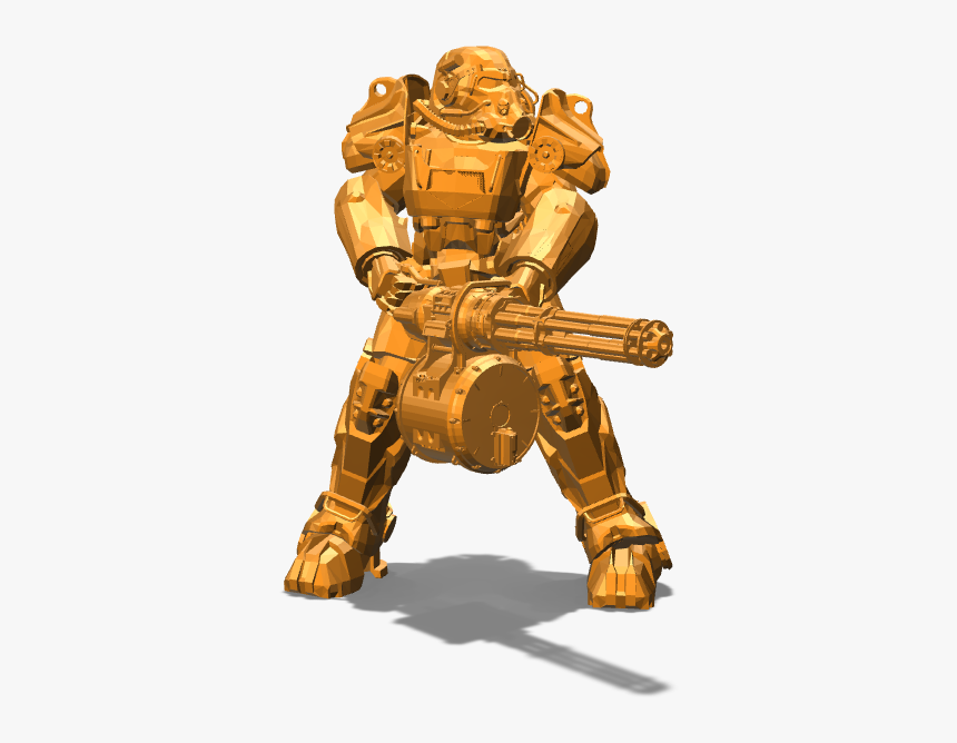 T60 Power Armor - Figurine, HD Png Download, Free Download