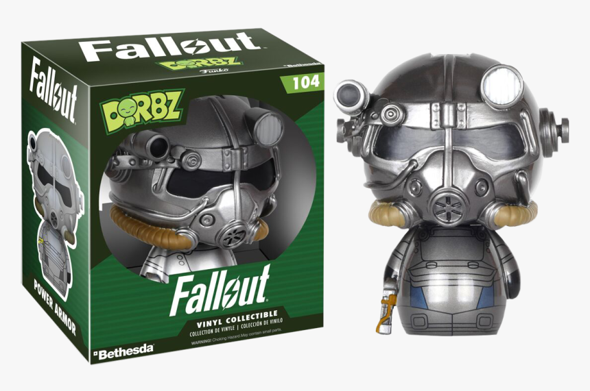 Power Armor Dorbz Vinyl Figure - Funko Dorbz Fallout Power Armor Figure, HD Png Download, Free Download