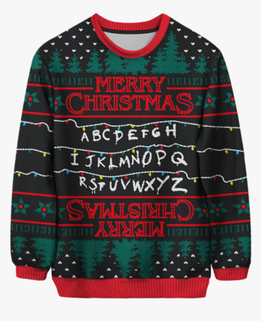 Stranger Things Christmas Jumper, Hd Wallpaper Download - Christmas Jumper Stranger Things, HD Png Download, Free Download